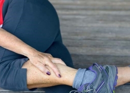 درمان درد عضلانی پشت پا